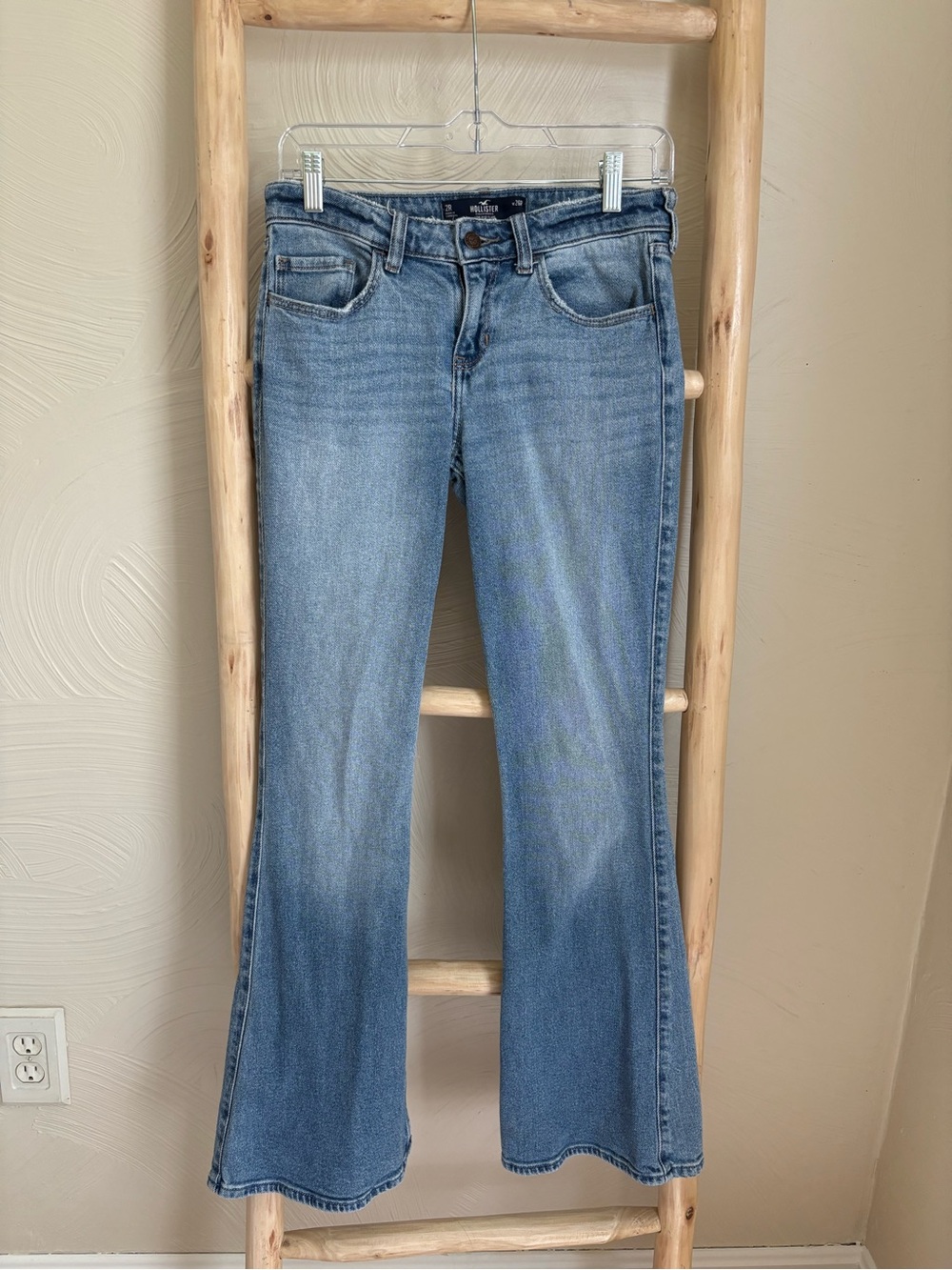 Hollister Light Blue Women's Flare Jeans